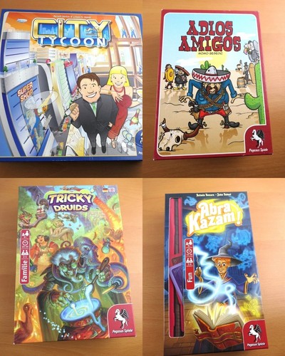 Pegasus spiele konvolut - pegasus, 4x