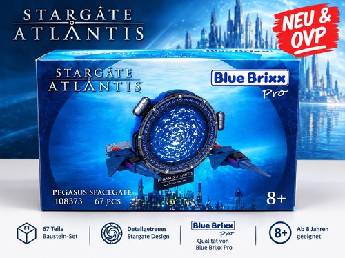 Stargate atlantis blue brixx - stargate,