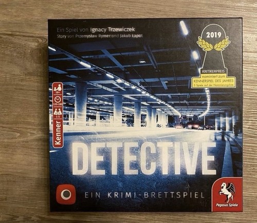 Detective krimi brettspiel von - detective, krimi-brettspiel