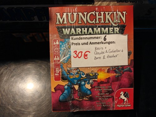 Munchkin warhammer 000 - warhammer, 40.000