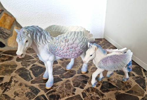 Schleich pegasus set 2x - set,